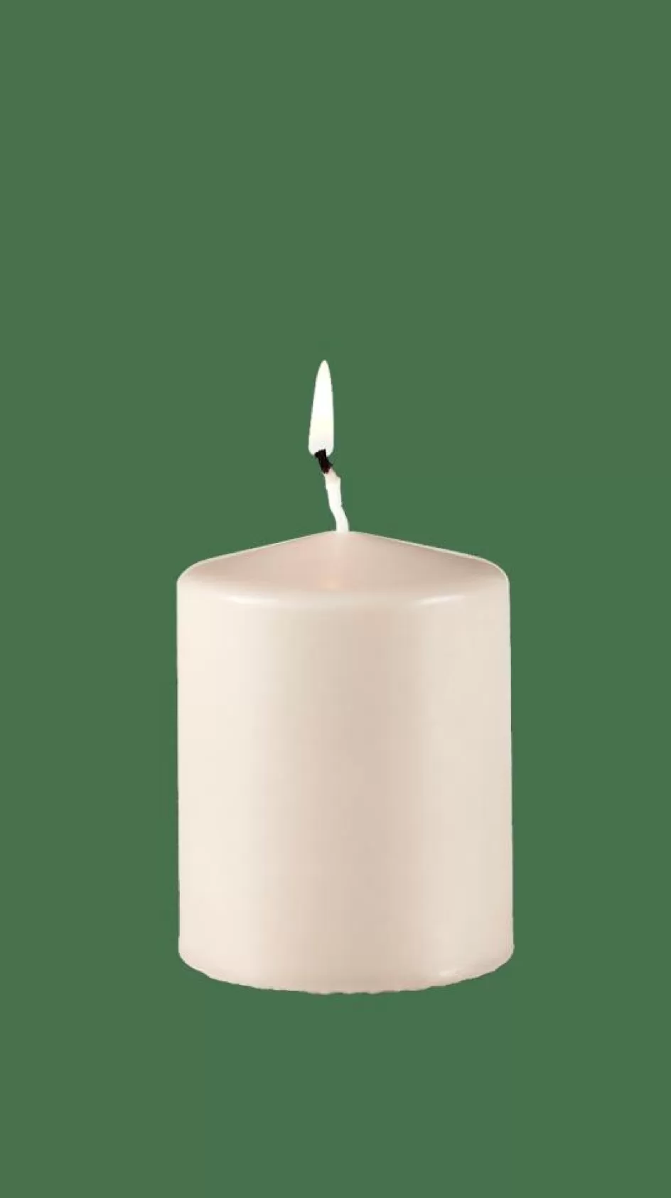 CASA PURE Bougie Cylindrique Brun Clair New