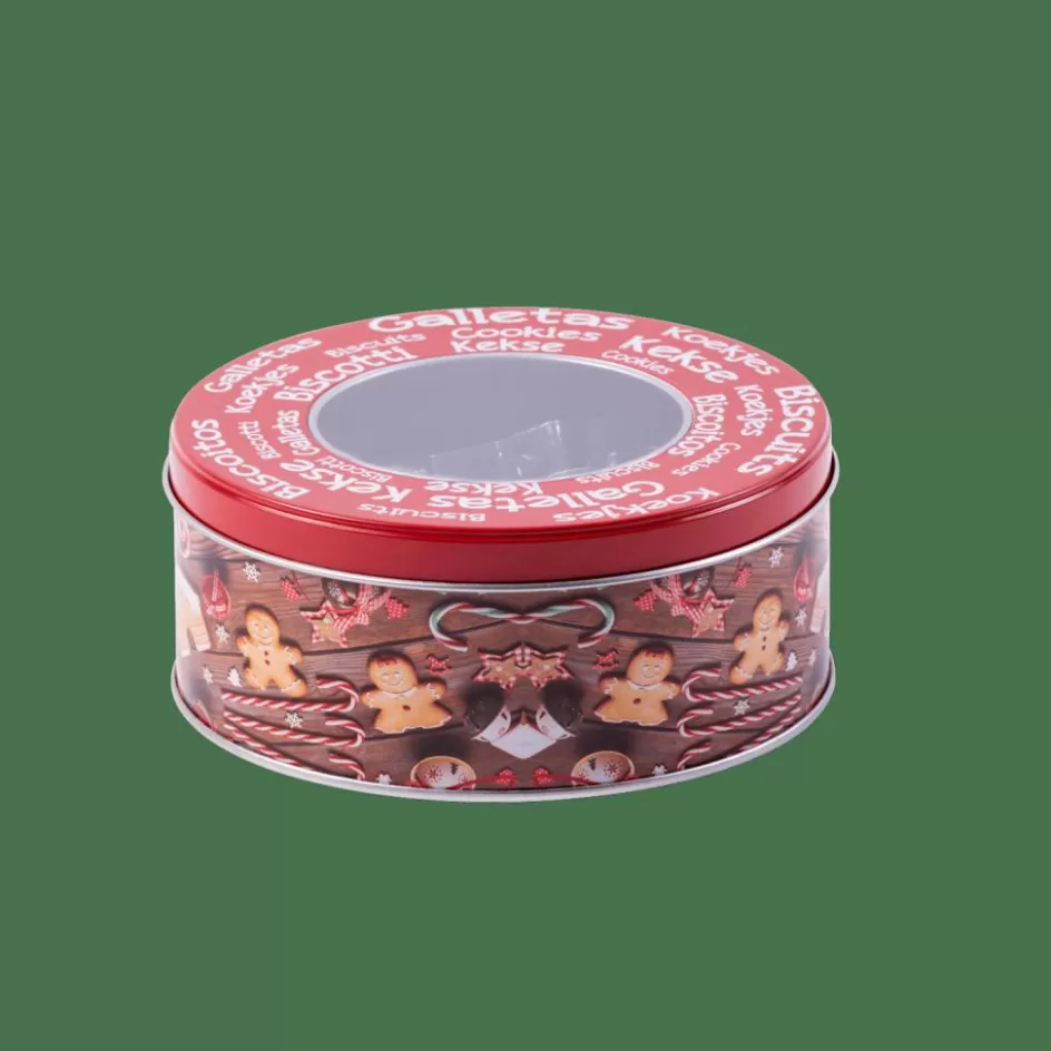 CASA X-MAS Emporte-pièces Set De 8 En Boîte Métallique Argent Fashion