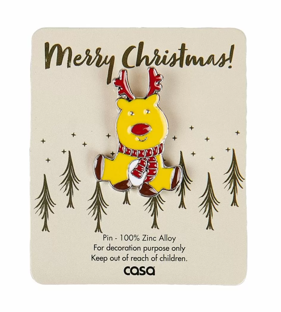 CASA X-MAS Set à Pâtisserie 4P. Spatule Avec 3 Emporte-pièces Doré, Multicolore Hot