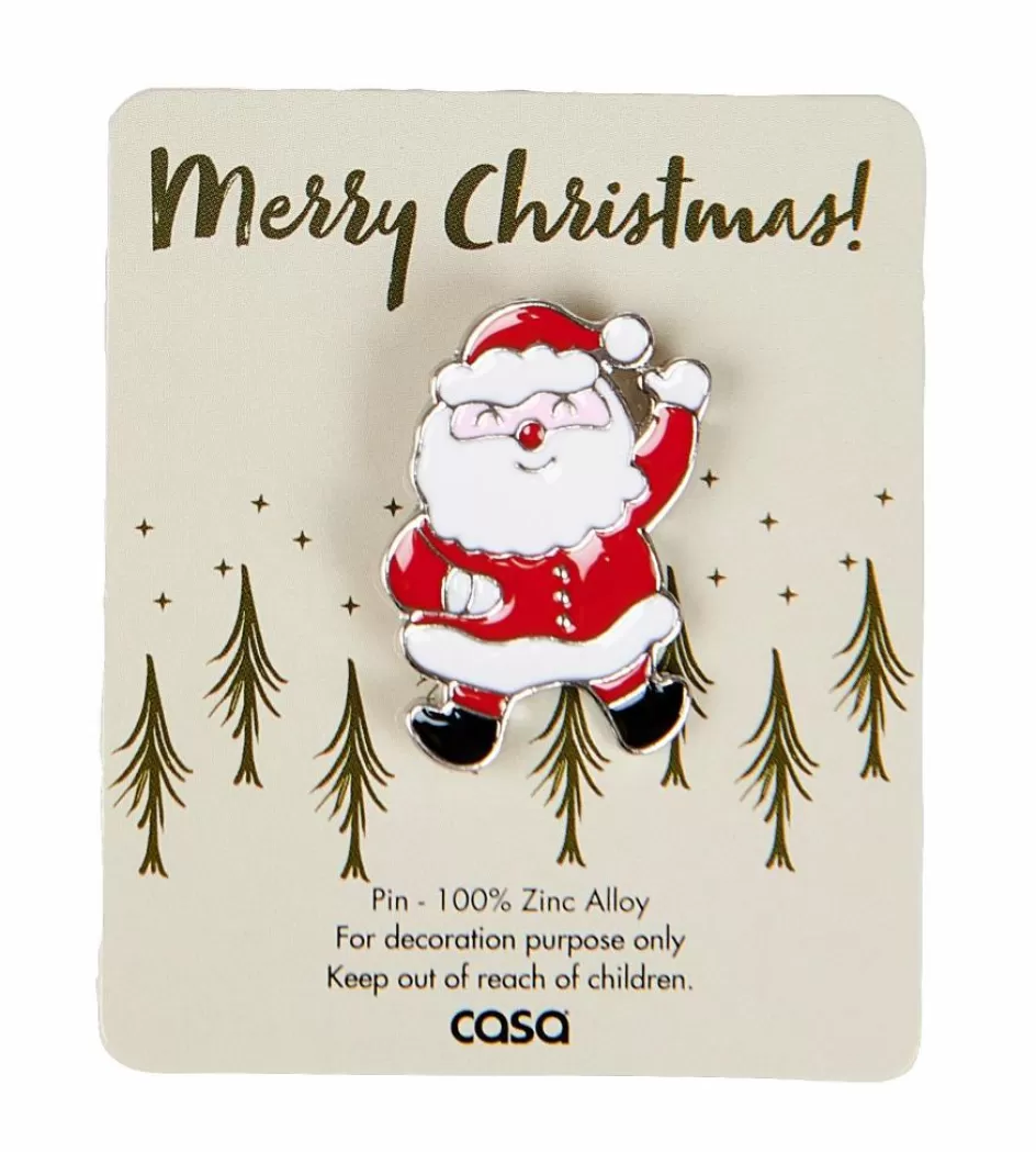CASA X-MAS Set à Pâtisserie 4P. Spatule Avec 3 Emporte-pièces Doré, Multicolore Hot